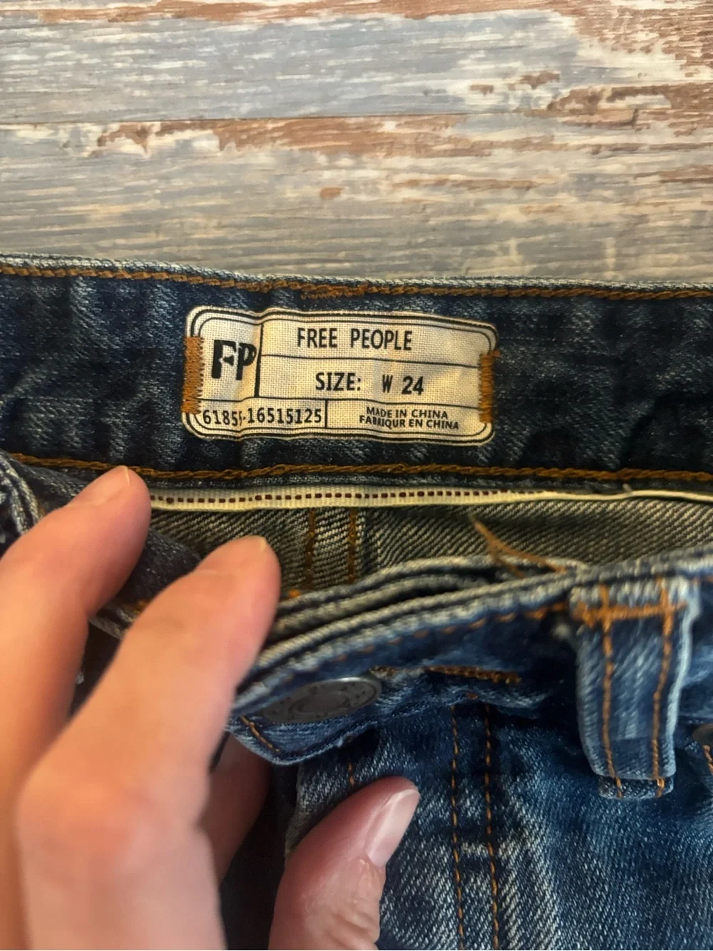 Free People classic indigo